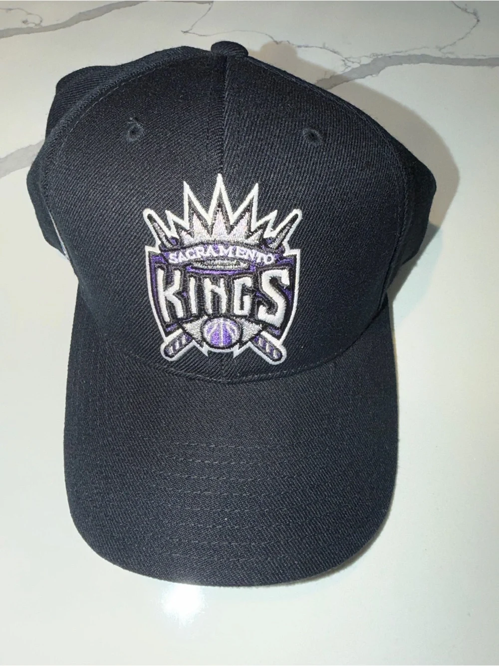 NBA Black Cap with Embroidered NBA Logo
